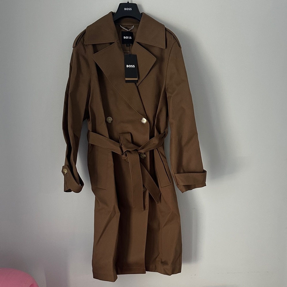 Boss Classic Brown Overcoat